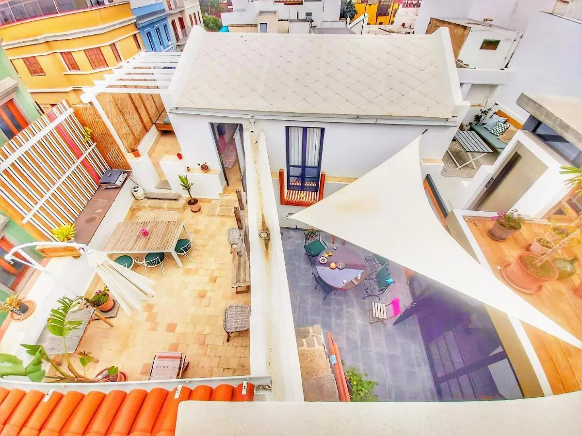 Open Air Historic Penthouse Vegueta Apartment Las Palmas de Gran Canaria Spain